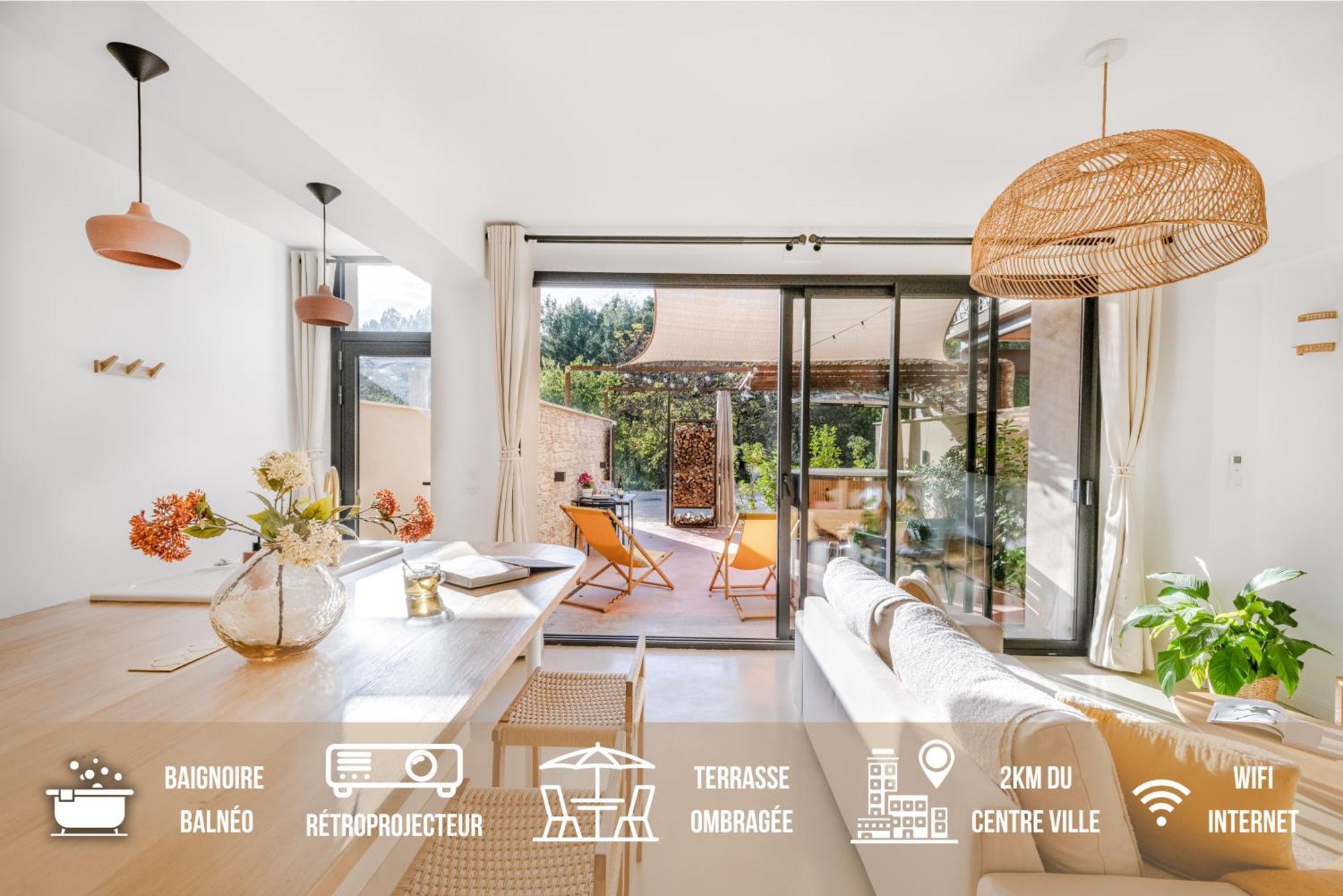 Hermes - Appartement Avec Jacuzzi Scandinave นียงส์ ภายนอก รูปภาพ